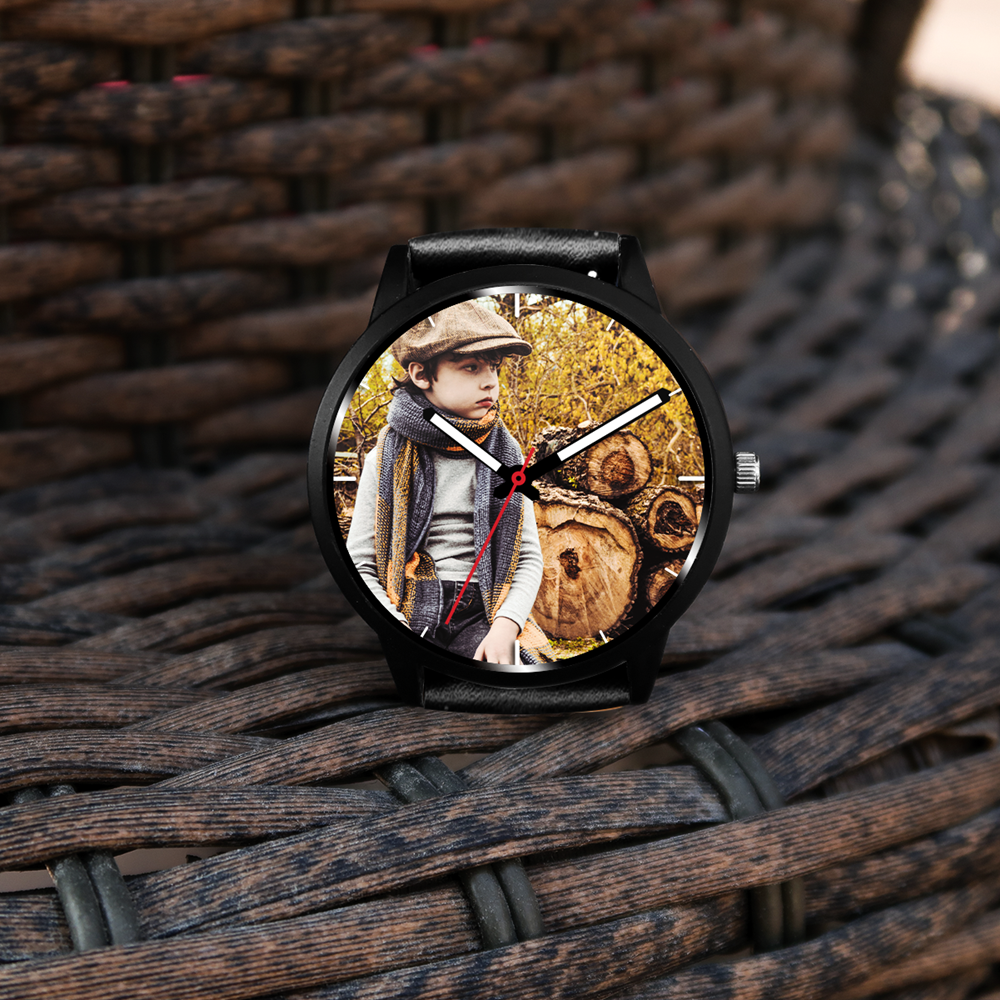 Custom Personalized Photo Watch