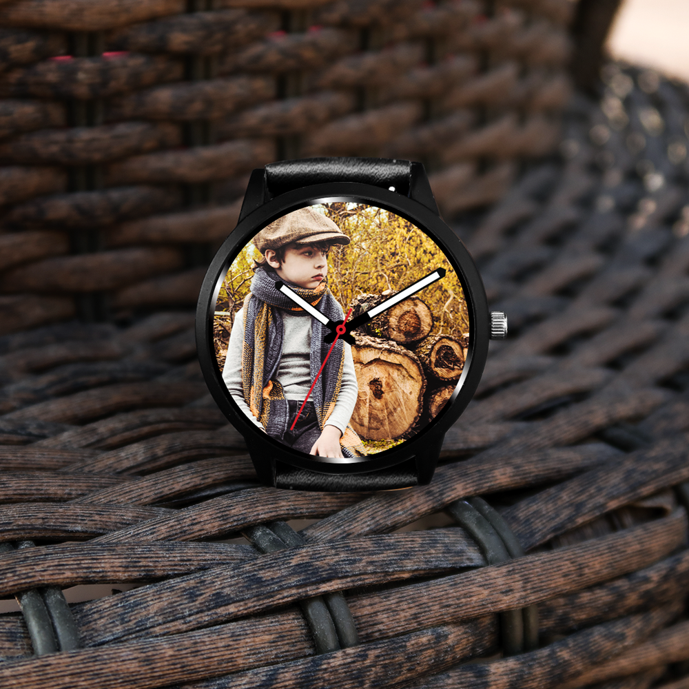 Custom Personalized Photo Watch