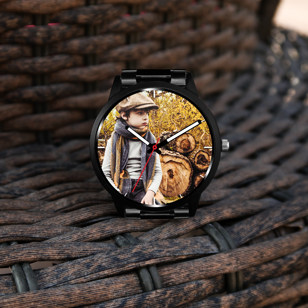 Custom Personalized Photo Watch