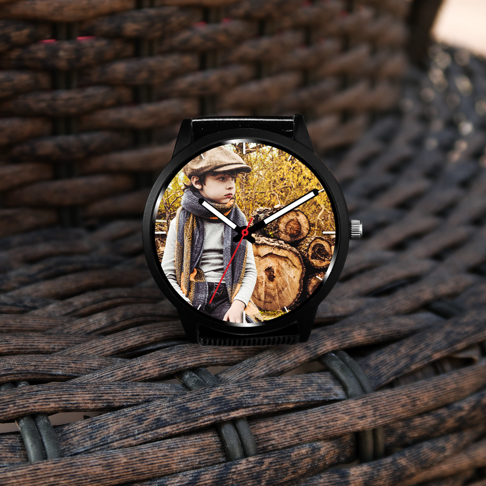 Custom Personalized Photo Watch