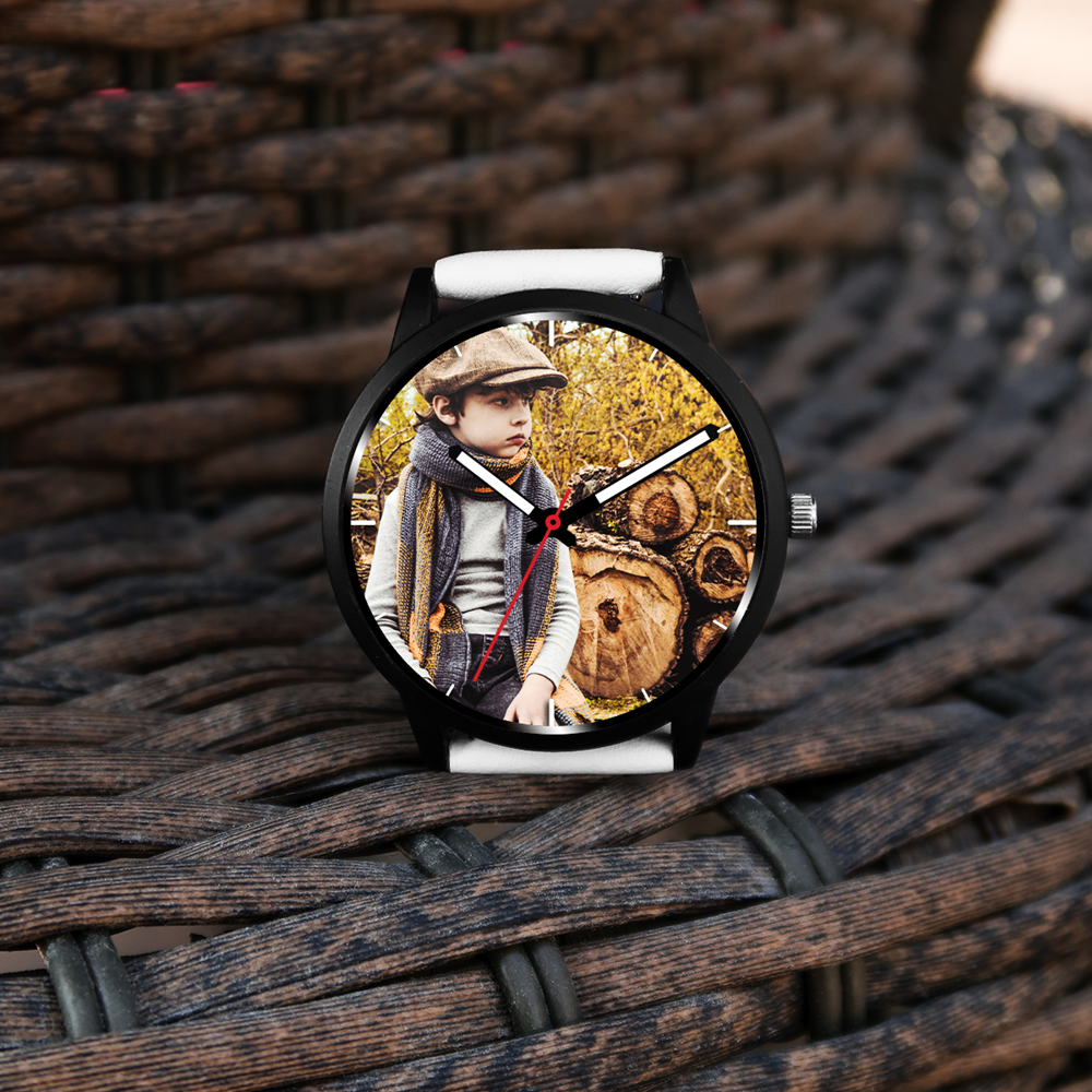 Custom Personalized Photo Watch