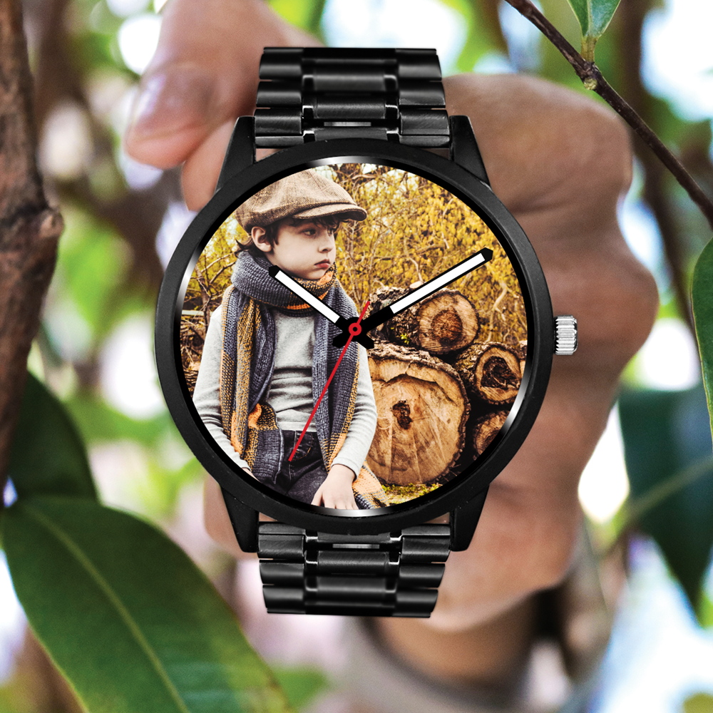 Custom Personalized Photo Watch